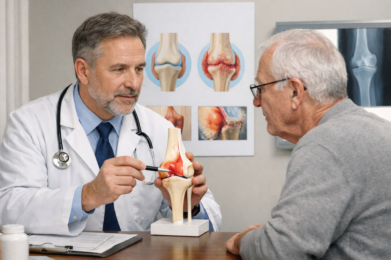 Persona con calzado cómodo caminando al aire libre con movilidad fluida